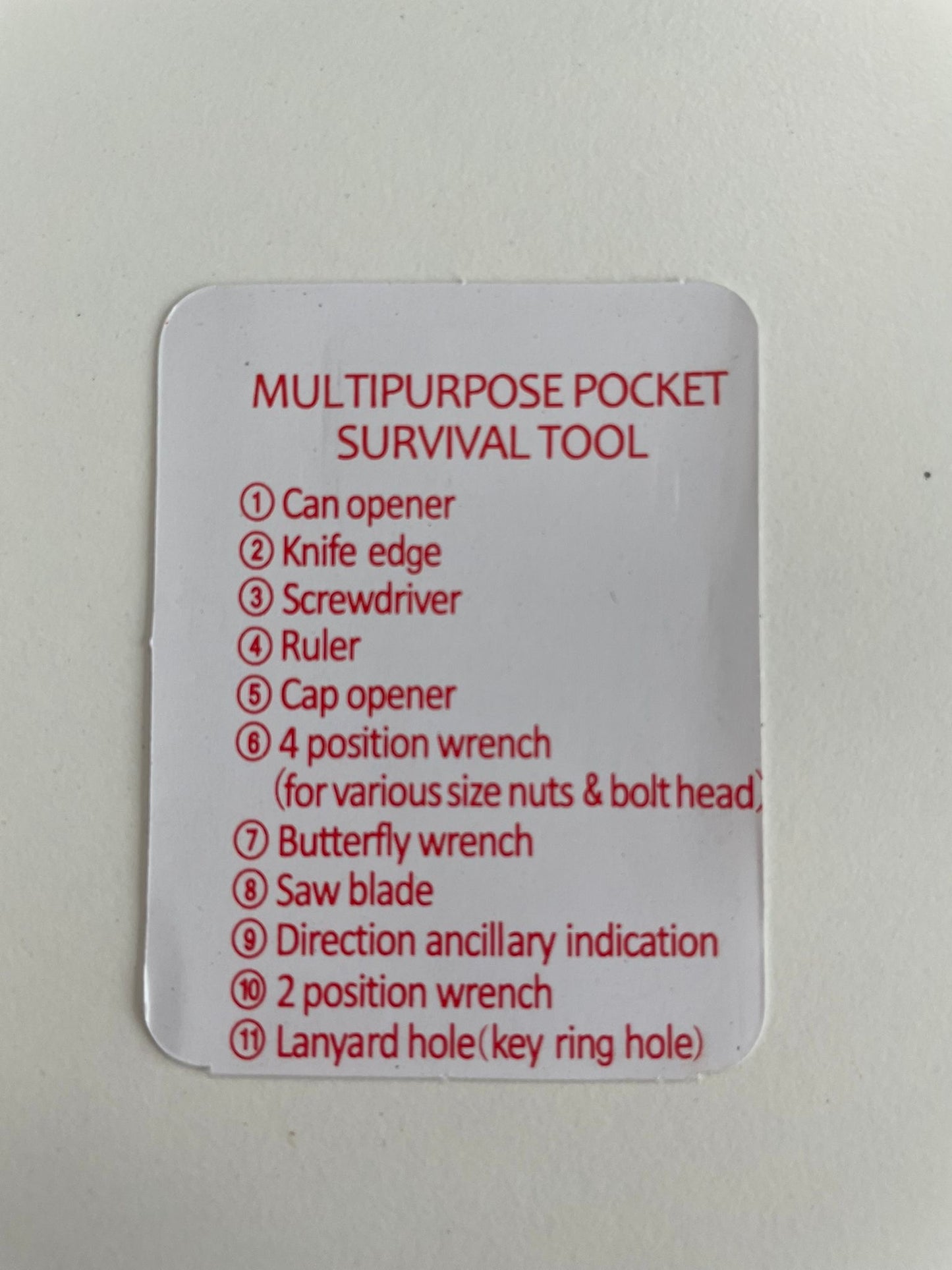 Essential Pocket Tool